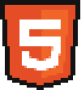 Logo do HTML5 em PixelArt